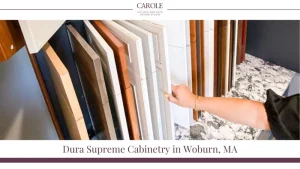 Custom-style Dura Supreme cabinets adding beauty and function to the kitchen