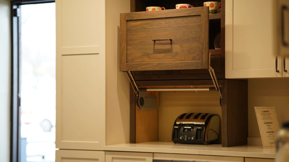 Dura Supreme kitchen cabinets designed by Carole Kitchen and Bath Design