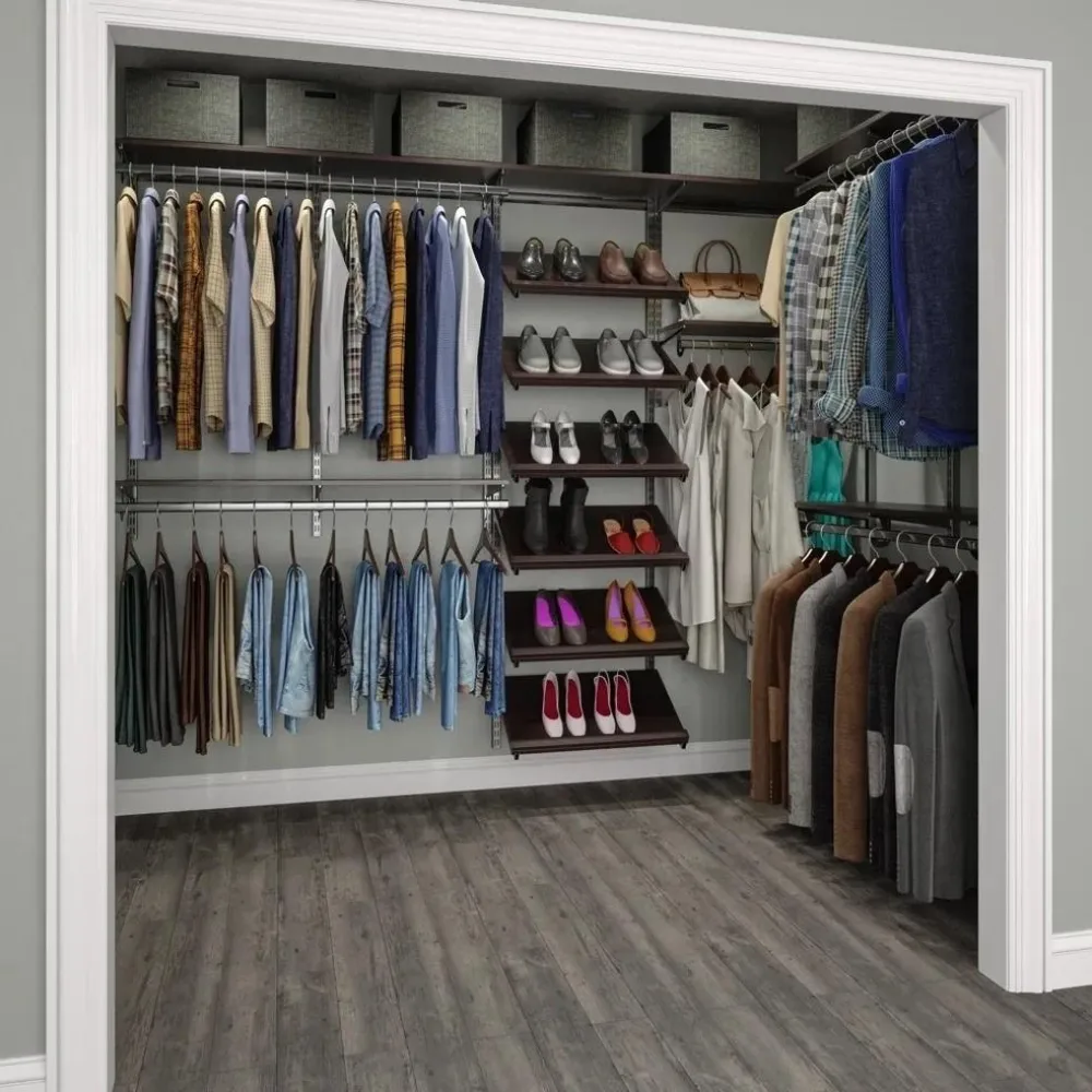 Custom smart closet design proving a smart investment for organized daily living