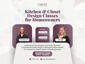 kitchen & closet design classes Arlington