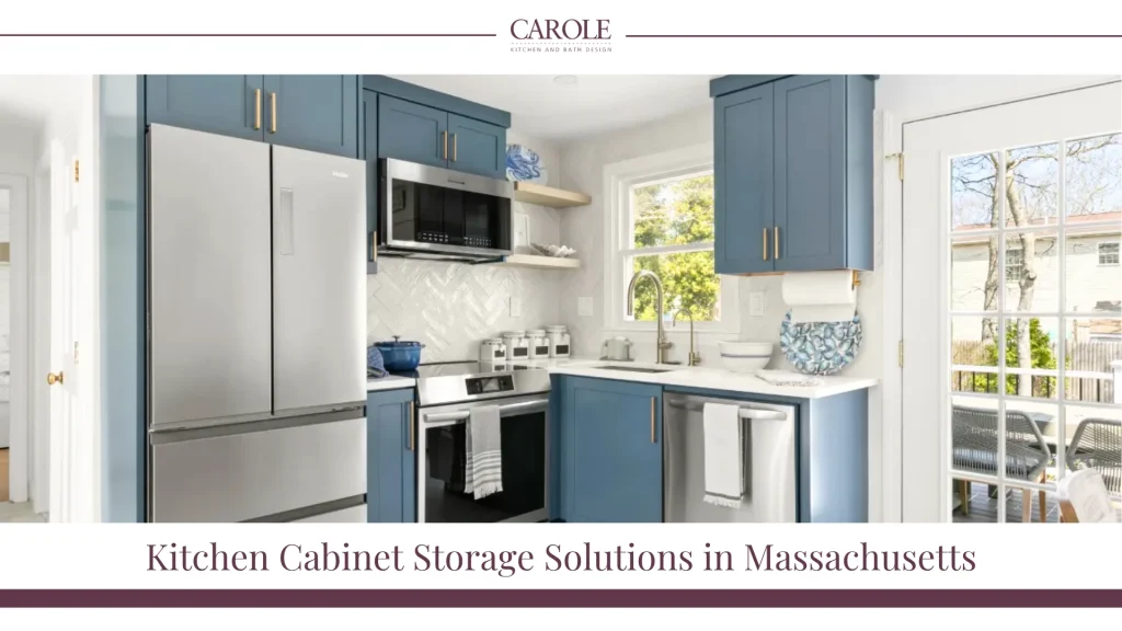 Kitchen cabinet storage solutions in Massachusetts