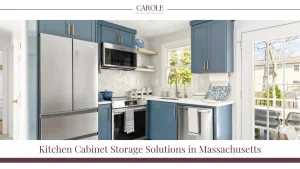 Kitchen cabinet storage solutions in Massachusetts