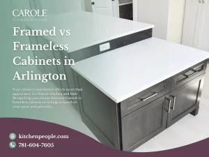 frameless cabinets in Arlington